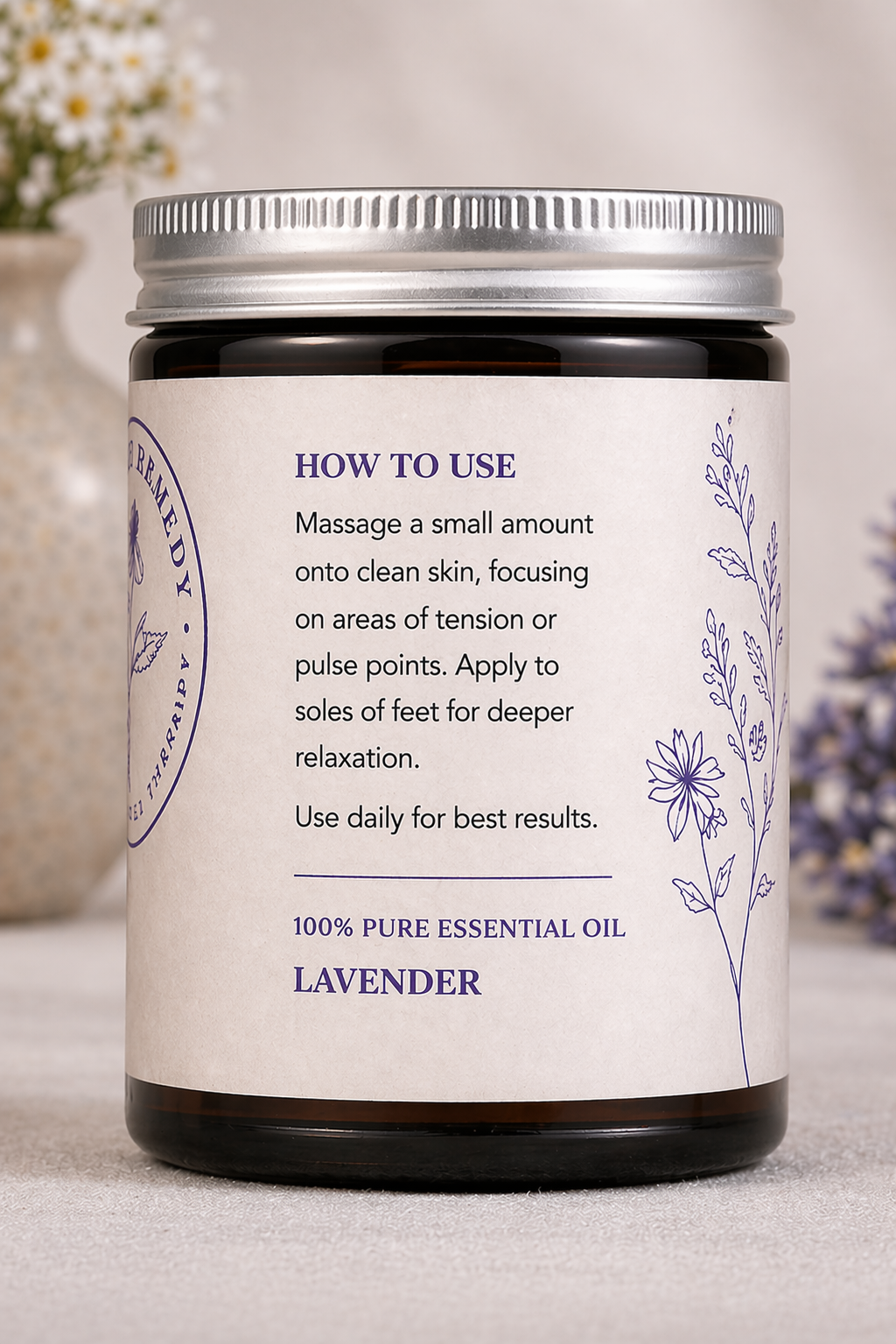 Close-up of The Wild Remedy Magnesium Butter texture